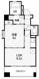 アーデンタワー立売堀【3階】の間取り