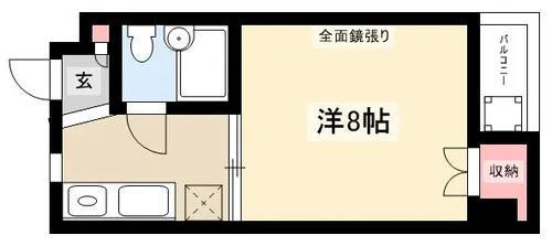 東山レジデンス【205号室】の間取り