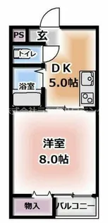 マンションサンベル【3階】の間取り