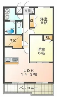 サンヴィラ24【1階】の間取り
