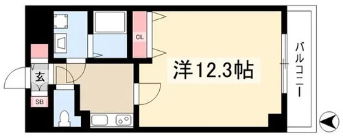 SARPIS千種【8階】の間取り