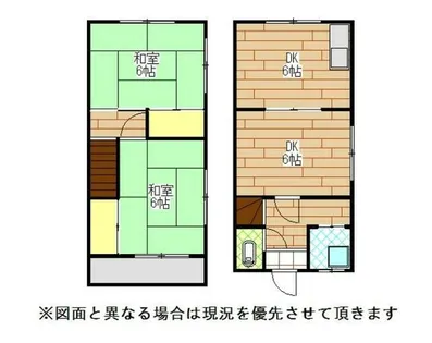 福岡県北九州市小倉北区大田町【一戸建】の間取り