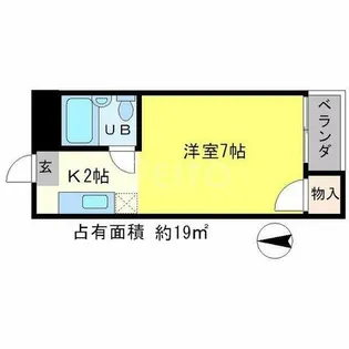 コーポじん【3階】の間取り