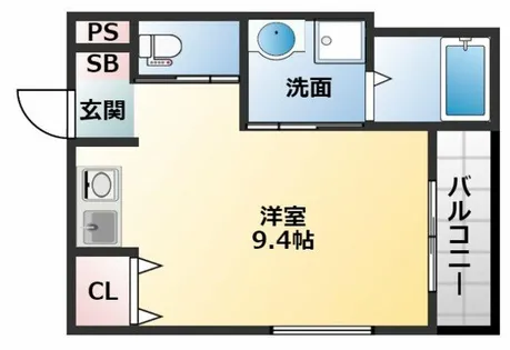 ドゥマール松原【2階】の間取り