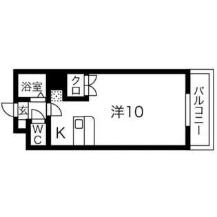 ヴェルデ上本町【6階】の間取り