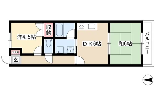 アトレT【2階】の間取り
