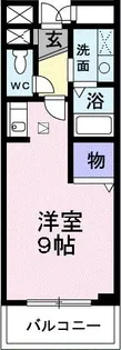 アンソレイエ【1階】の間取り