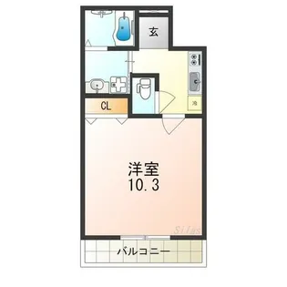 フジパレス堺南長尾Ⅰ番館【1階】の間取り