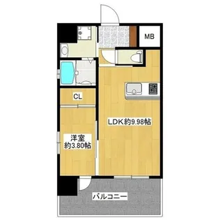 リラス空港通り.【701号室】の間取り