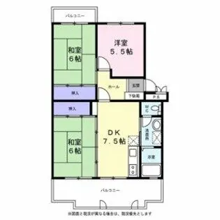 エストゥペンダ【2階】の間取り
