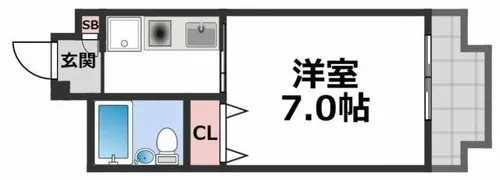 メゾン・ド・シャルジェ【3階】の間取り