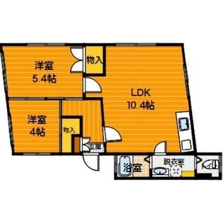 笹丘2丁目住宅【2F号室】の間取り