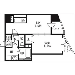 北海道札幌市西区琴似三条7丁目【マンション】の間取り