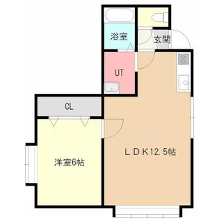 月寒ハイツ【103号室】の間取り