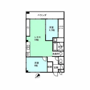 ルージーハウス【301号室】の間取り