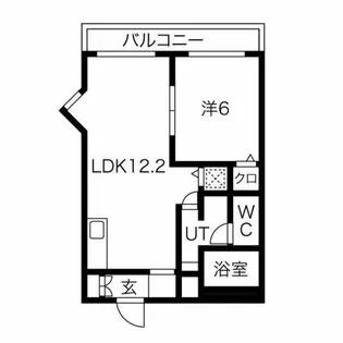 メゾン和幸【4階】の間取り