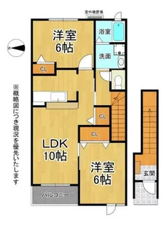 プロミネント【2階】の間取り