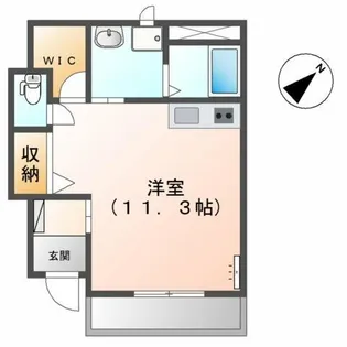 ヴィラ・サンライトⅡ【1階】の間取り