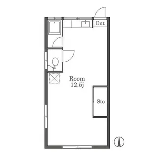 サクラハイツ【11号室】の間取り