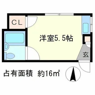 マンションASUKA【1階】の間取り