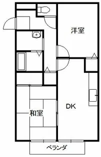 ルシードソノベB【1階】の間取り
