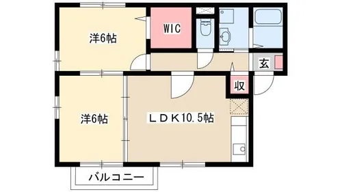 ポラリスY・S【1階】の間取り