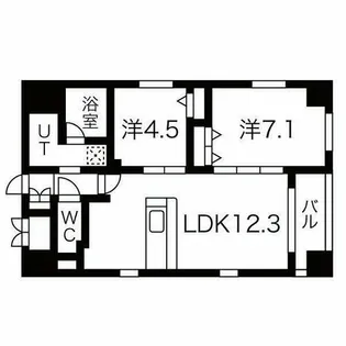 ポルタニグラ千代田【902号室】の間取り