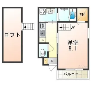 デル・メゾン堺市駅【1階】の間取り