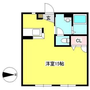 ピュール03【203号室】の間取り