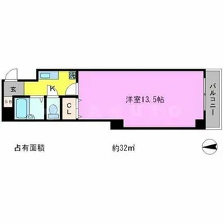 ベルステージ東山【3階】の間取り