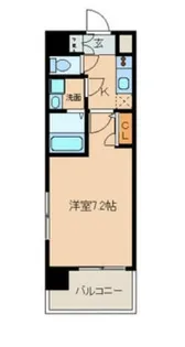 愛知県名古屋市西区名駅2丁目【マンション】の間取り