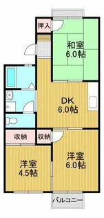 フォーリストハイムA棟【1階】の間取り