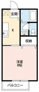 エタニティーPartⅤ【105号室】の間取り