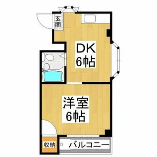 プレアール白鷺【3階】の間取り