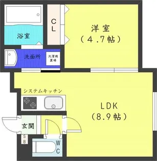 VerdeMantis【2階】の間取り