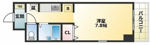 ケンジントンハウス【8階】の間取り
