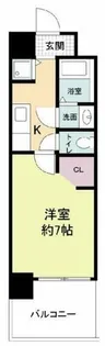 グラマシー心斎橋東【5階】の間取り