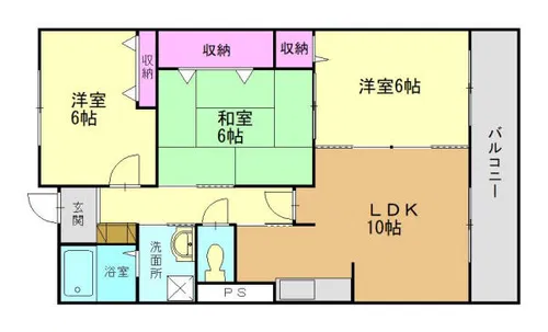 Century takasago【301号室】の間取り