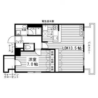 S-FORT 二条城前【13階】の間取り