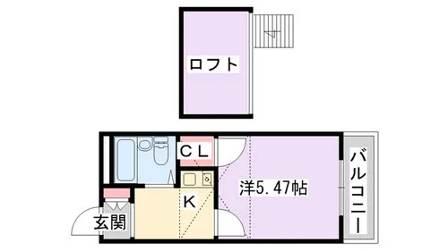 レアーズレジデンス【203号室】の間取り