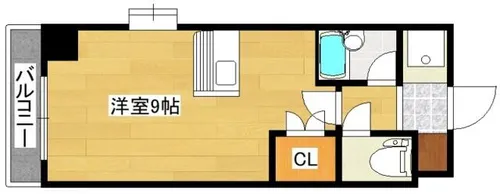 リファレンス北方Ⅲ【9階】の間取り