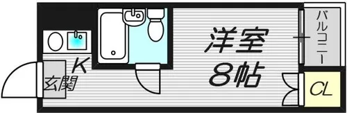 エクセルJUN【3階】の間取り