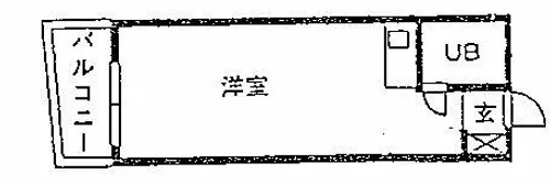 ピュアシティ黄金【205号室】の間取り