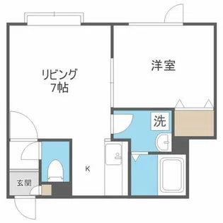 パシフィックオーシャンⅡ【3階】の間取り