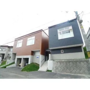 北海道札幌市南区澄川四条7丁目【テラスハウス】の外観