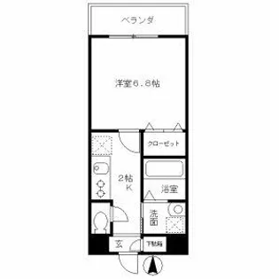 MELIV桜山【3階】の間取り