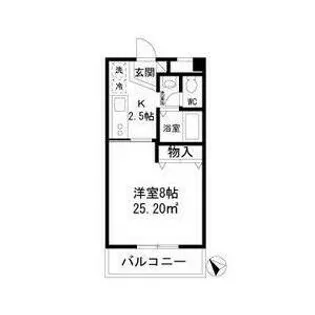 ホーメスト北原T.M【3階】の間取り