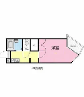 レリブ仁連木【1階】の間取り