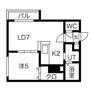 マクリル【2階】の間取り