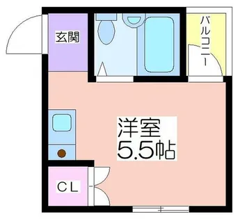 ヴィラ御崎【1階】の間取り